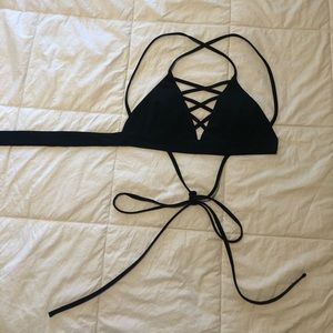 Wrap around crop top